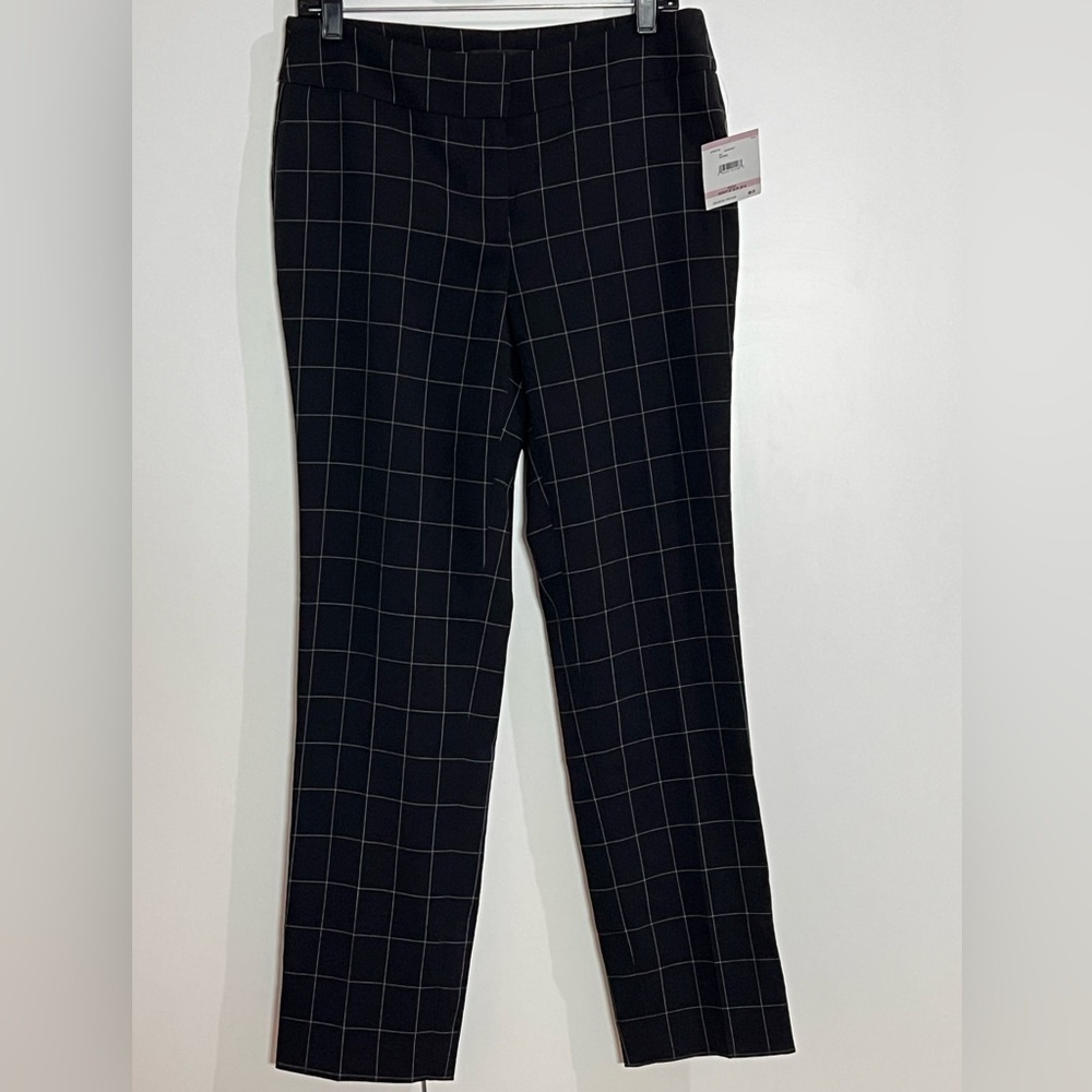 Kasper Windowpane plaid Dress pants